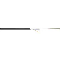 Digitus Professional DK-35121/3-U Câble d'installation fibre optique , OM3 12 fibres, intérieur/extérieur, AI-DQ(ZN)BH12xG50/125µ multimode, aqua, longueur à partir de 1m