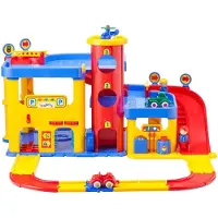 Viking Toys City garage double avec escalier