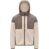 K-way - Veste bi-matière isolante en PrimaLoft&reg; - Samson 4.0 Orsetto Beige Taupe Ecru - Taille L