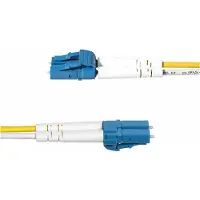 StarTech.com .com Câble Fibre Optique de 5m Duplex Monomode LC à LC (UPC) OS2, 9/125µm, 100G, Cordon Fibre Optique, Insensible à la Courbure, Faible Perte d'Insertion, Cordon Patch Fibre LSZH