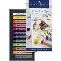 Faber Castell - Pastel Sec Tendre Assorti - Boite De 12
