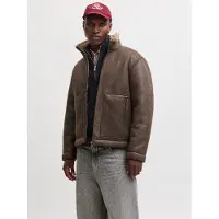 Jack & jones Veste mi-saison 'JORSALAMANCO' brun foncé