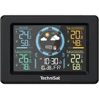Technisat Station météo iMETEO 700, Station météo, Noir
