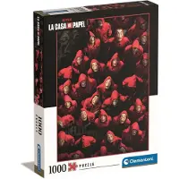 Clementoni 39654 Netflix Maison de l'argent puzzle 1000 pièces