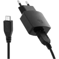 Huawei , chargeur d'origine (1A) avec câble de chargement Micro-USB, blanc