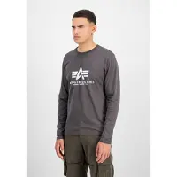 Alpha industries T-Shirt gris foncé / blanc