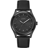 GUESS Montre à affichage analogique 'Dex' gris / noir