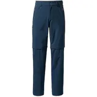 Vaude Farley Stretch Zip Off Ii Pants Bleu 62 / Regular Homme