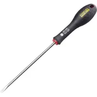 Stanley 0-65-481 Fatmax Tournevis Plat 4 X 125 Mm Noir/Rouge