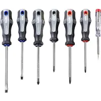 Kwb Jeu de tournevis 7 pcs. (Cruciforme PZ, Escale, Recouvrement cruciforme Phillipps (PH))