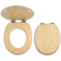 Novaservis Prestige - Abattant WC Softclose, bois plaqué, frêne WC/SOFTJASAN