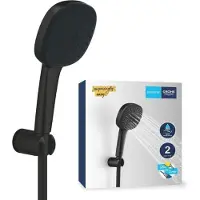 GROHE Ensemble de douche avec pommeau 2 jets, support et flexible - Vitalio Comfort 110 263992431 - Sélection facile - Économie d'eau