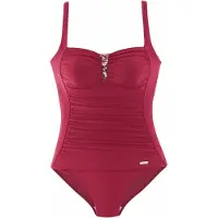 LASCANA Maillot de bain modelant rouge