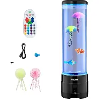 Vevor Lampe à Bulles à Poissons Méduses Flottants
