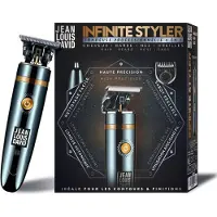 Jean Louis David Tondeuse multifonctions - - Infinite Styler - Sculpte les contours de la barbe, des cheveux, du nez et des oreilles - Batterie lithium-ion