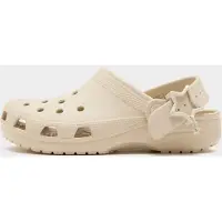 Crocs Sabots enfant Classic Star Buckle Clog K filles - Beige - 34 / 35
