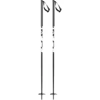 SCOTT - Bâtons de ski - Free 18 Black Matt en Aluminium - Taille 115 cm - Gris
