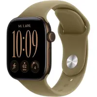 Apple Watch Series 12 Cellular 42 mm Bronze Sombre Bracelet Sport S/M