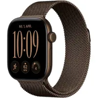 Apple Watch Series 12 GPs 42mm - Bronze Sombre Aluminium Case Milanese Loop