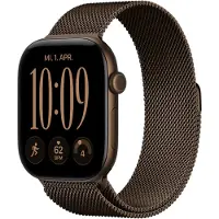 Apple Watch Series 12 GPS 46mm Dark Bronze Aluminium Case with Dark Bronze Milanese Loop - M/L