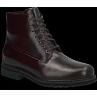 Timberland pour homme. TB0A2N2GW011 Bottines en cuir Stormbucks marron foncé (46), Plat, Fermeture éclair, Casuel