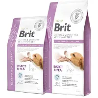 Brit Veterinary Diets Dog Ultra-Hypoallergenic 12 kg Croquettes pour chiens souffrants des allergies