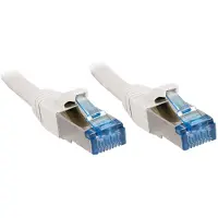 Lindy 47199 Cat6A S/FTP PIMF LSOH, blanc, 15m de câble patch