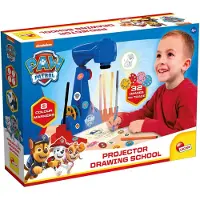 Lisciani 104710 - Paw Patrol école de dessin avec projecteur dessiner peindre pochoir créatif bricoler