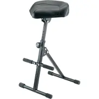 K&M 14047 Pneumatic Stool Black