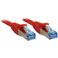 Lindy 47165 Cat6A S/FTP PIMF LSOH, rot, 3.00m Patchkabel