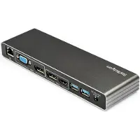 StarTech.com Thunderbolt 3 Station d'accueil Dual 4K 60 Hz avec 85 W