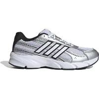 Adidas Baskets basses 'Technochaos 2000' gris argenté / noir / blanc