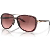 Oakley Lunettes de soleil Split Time Crystal Raspberry