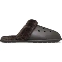 Crocs Chaussons Classic Fuzz Scuff femmes - Marron - 45 / 46