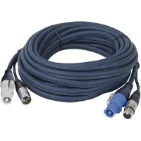 DAP 90482 rallonge Powercon/XLR mâle - femelle, 3 m