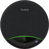 Yealink SP96, kit mains libres USB-C/A, universel, noir, prise et fin d'appel, appairage Bluetooth, bouton Microsoft Teams, mise en sourdine, appairage, ..., 6,5 cm, filaire et sans fil, USB/Bluetooth