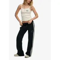 Superdry Pantalon 'Athletic Essentials' marine / blanc