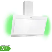 Klarstein Aurora Eco 90 Hotte aspirante 550 m³/h 90 cm sans tête Lumière d'ambiance CEE A+