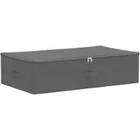 vidaXL Boîte de rangement, 24 pièces, en tissu non tissé, 70 x 40 x 18 cm, 50,4 L