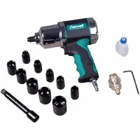 Aircraft ISS 1/2" PRO Set clé à choc 1/2" - 420l/min