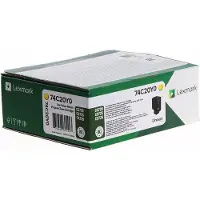 Lexmark - jaune - originale - cartouche de toner - LCCP, LRP