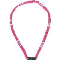 Axa Antivol à Chaîne Rigid Rcc 120 Cm 3.5 Mm Combination 59540195ks