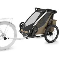 Thule Chariot Cross 1 Bike Trailer Marron Max 22 kg Garçon