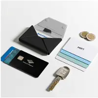 MOFT Snap Field Wallet & Ständer - MagSafe, Support pour smartphone, Noir
