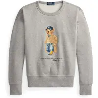 Ralph Lauren pour homme. 710B27080001 Sweat Vintage Fit avec Polo Bear gris (XXL), Casuel, Coton