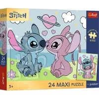 Trefl Puzzle 24 pièces, "Maxi Rêves" de Lilo et Stitch, marque