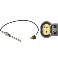 Hella Capteur De Température Des Gaz D'échappement 6Pt