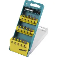 Wolfcraft coffret plastique d'embouts Solid