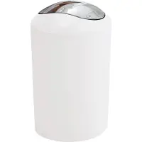 Kleine wolke Glossy, Poubelle, Blanc