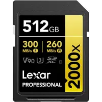 Lexar Carte Mémoire Pro Gold